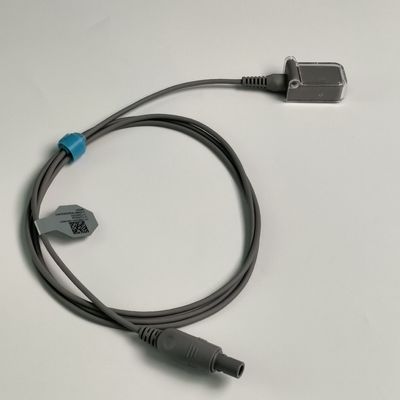 SHEC1 สายขยายเครื่องสํารวจออกซิเจนเลือด 2M DB9 แอดป์เตอร์ต่อ LEMO Plug 6 Pin Double Slot L2.0m