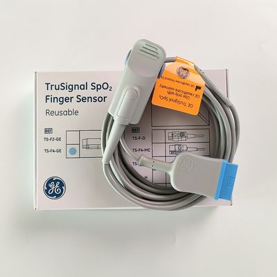 GE ORIGINAL Ohmeda TruSignal SpO2 เซ็นเซอร์นิ้วมือ REF:TS-F4-GE