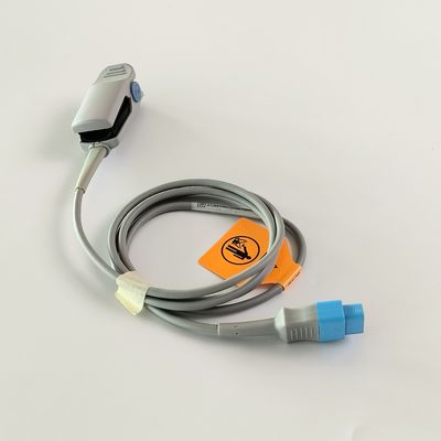 GE Original Datex-Ohmeda TruSignal SpO2 เซ็นเซอร์นิ้วมือ REF สามารถใช้ได้ใหม่: TS-F-D