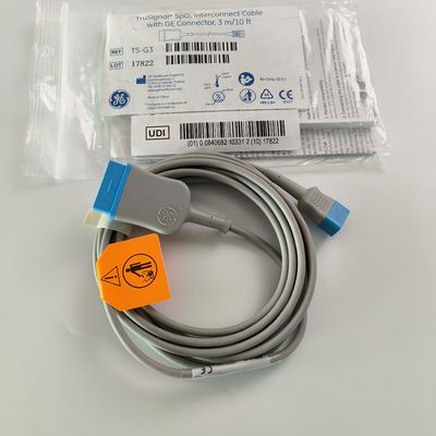 GE Original Datex-Ohmeda TruSignal SpO2 คาเบลเชื่อมต่อ 3m REF: TS-G3