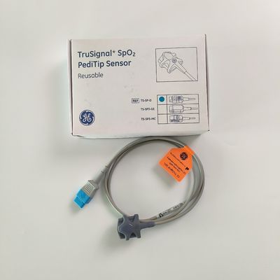 GE Original Datex-Ohmeda TruSignal SpO2 PediTip Sensor สามารถใช้งานได้ใหม่ได้ REF: TS-SP-D