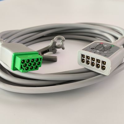 Vyaire GE สายเคเบิลรักษา ECG Multi-Link ของแท้ 3/5-Lead AHA 3.6m / 12 Ft. REF: 2017003-001