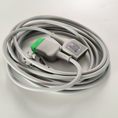 Vyaire GE สายเคเบิลรักษา ECG Multi-Link ของแท้ 3/5-Lead AHA 3.6m / 12 Ft. REF: 2017003-001