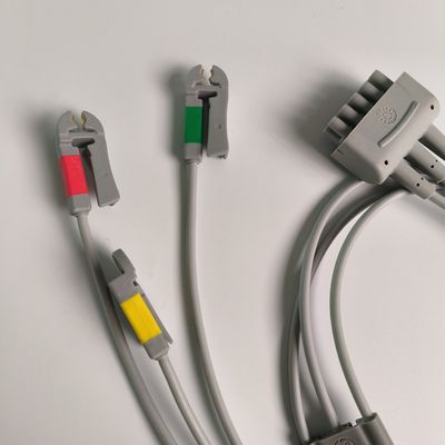 CareFusion GE อริจินัล มัลติลิงค์ เอเคจี สายนํา 3-Lead Grabber IEC 74cm / 29in. REF: 412682-003