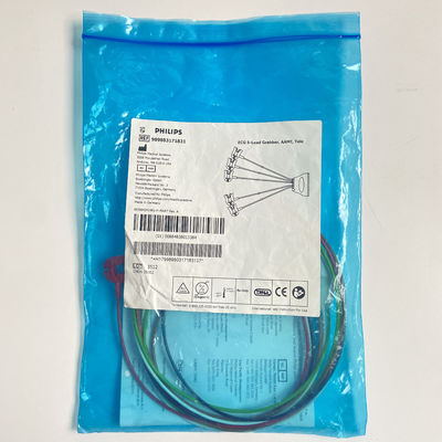 อีเคจี 5-Lead Grabber AAMI Tele REF: 989803171831 สําหรับ IntelliVue MX40 ติดตามผู้ป่วย