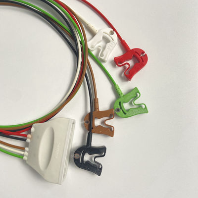 อีเคจี 5-Lead Grabber AAMI Tele REF: 989803171831 สําหรับ IntelliVue MX40 ติดตามผู้ป่วย