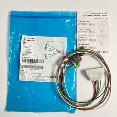 อีเคจี 5-Lead Grabber AAMI Tele REF: 989803171831 สําหรับ IntelliVue MX40 ติดตามผู้ป่วย