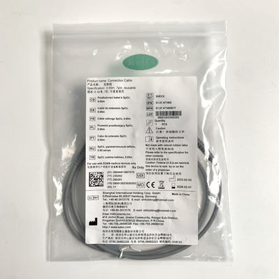 EDAN อริจินอล IT20 เทเลเมตรี่ เส้นขยายการถ่ายส่งออกซิเจนเลือด D หัว 7 นวด 0.65M REF SHEC5