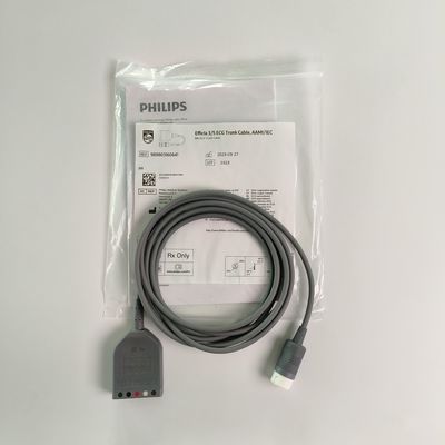 PHILIP แอริจินัล เอฟฟิเซีย 3/5 ECG ทรังเคเบิล AAMI/IEC REF: 989803160641
