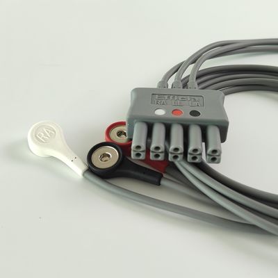 PHILIP อริจินอล CBL 3 Leadset, Snap, AAMI, ICU REF989803160671