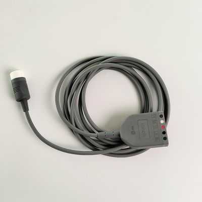 PHILIP แอริจินัล เอฟฟิเซีย 3/5 ECG ทรังเคเบิล, AAMI/IEC. REF 989803160641