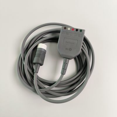 PHILIP แอริจินัล เอฟฟิเซีย 3/5 ECG ทรังเคเบิล, AAMI/IEC. REF 989803160641
