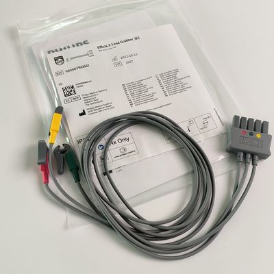 Philip Efficia อุปกรณ์การแพทย์ที่ใช้ได้ 3- Lead GRABBER,IEC,REF 989803160661