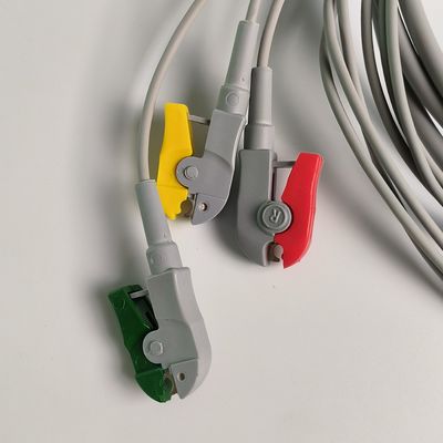 PHILIP อริจินัล 3 Lead IEC Leadset สีแดง เขียว เหลือง 2.6 ม.989803143171