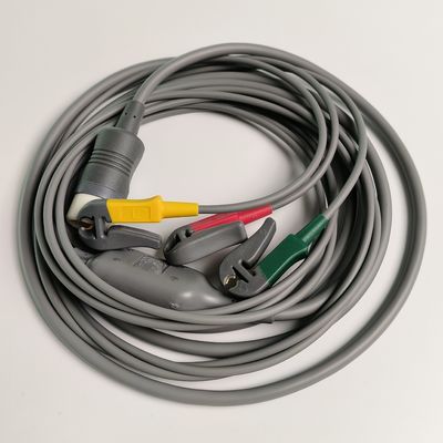 PHILIP แอริจินัล Efficia คอมบิเนดเคเบิล/3-Leadset Grabber IEC. เครื่องจบรอบ 12-Pin,REF: 989803160741