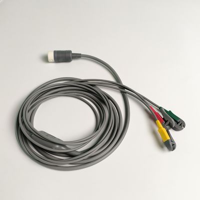 PHILIP แอริจินัล Efficia คอมบิเนดเคเบิล/3-Leadset Grabber IEC. เครื่องจบรอบ 12-Pin,REF: 989803160741
