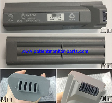 GE MAC3500 MAC5000 MAC5500 แบตเตอรี่เครื่องตรวจหัวใจไฟฟ้า PN 900770-001 18V,3500mAh