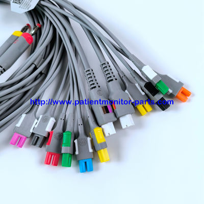 EDAN ECG CABLE 18-Lead 4MM Banana IEC Reusable REF EL16DIB181 IPN 01 การใช้งานใหม่57.471394