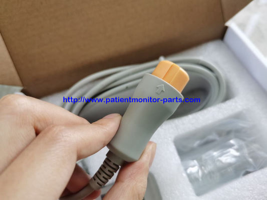 อุปกรณ์การแพทย์ Mindray อุปกรณ์เสริมที่สอดคล้องกับ Mindray สายเคเบิล CO2 หลัก หัวกลม 8-pin สามสล็อต
