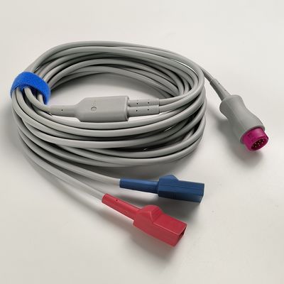 อ้างอิง:IM2203 สายเคเบิล IBP, สายเคเบิล BIP Y โมดูล PICCO Mindray 12 พิน