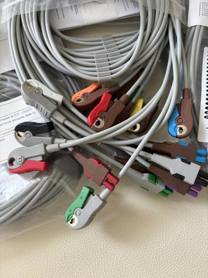 GE 2104749-001 -Conjunto 10 สายไฟ ECG และสายไฟกระดาน