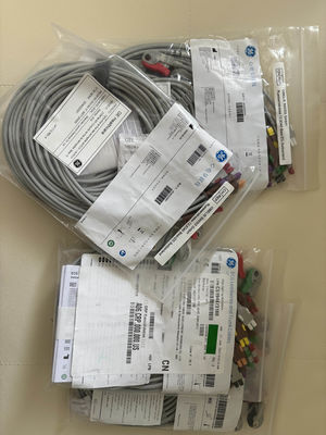 GE 2104749-001 -Conjunto 10 สายไฟ ECG และสายไฟกระดาน