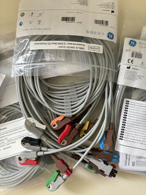 GE 2104749-001 -Conjunto 10 สายไฟ ECG และสายไฟกระดาน