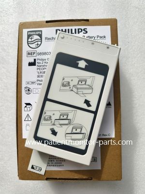 PHLIPS DFM100 แบตเตอรี่หลอดลิตยอนแบบชาร์จใหม่ REF 989803190371 แบตเตอรี่เครื่องป้องกันอาการเต้น