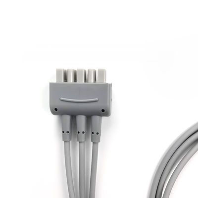 GE REF:2106385-003 ECG Leadwire Set,3-lead,Snap,IEC,74CM/29IN