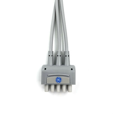GE REF:2106385-003 ECG Leadwire Set,3-lead,Snap,IEC,74CM/29IN