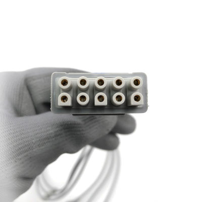 GE REF:2106385-003 ECG Leadwire Set,3-lead,Snap,IEC,74CM/29IN