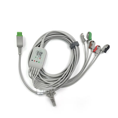 5831400 สายนําและสายกระเป๋า ECG 5 สายนําไม่แยก4.7M/15 FT