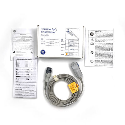 GE TS-F4-N TruSignal SpO2 เซ็นเซอร์นิ้วมือ สามารถใช้ได้อีกครั้ง
