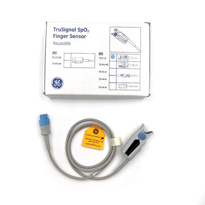 GE TS-F-D TruSignal SpO2 เซ็นเซอร์นิ้วมือ สามารถใช้ได้อีกครั้ง