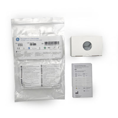 2104783-001 อิเล็กตรอด ECG ที่สามารถนําไปใช้ได้อีกครั้ง อิเล็กตรอดหลอดที่มีค่านําไปใช้ได้อีกครั้ง 6/ชุด