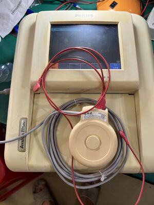 สาย ECG เครื่องตรวจวัดทารกในครรภ์ PHILIP FM20/FM30 REF:M2735A SN:DE43233388