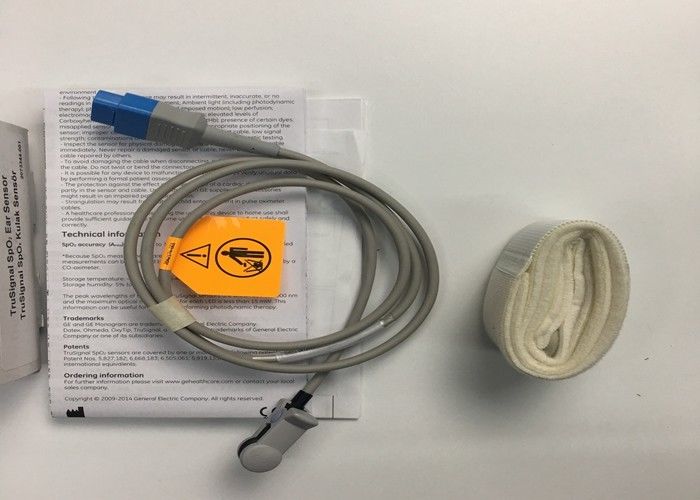 GE Ohmeda Oximetry Spo2 Ear Sensor TS-E-D 9 ปิน สามารถใช้ได้ใหม่ ไม่บุกรุก