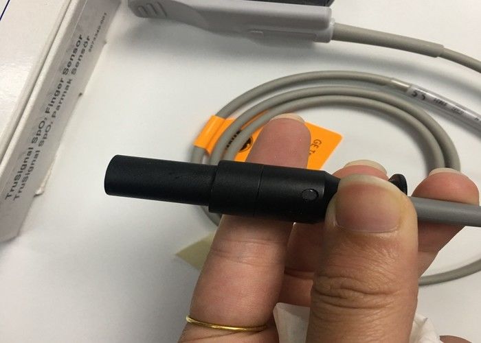 1M เครื่องใช้ในอุปกรณ์การแพทย์, GE Trusignal Spo2 Finger Sensor Ref TS-F1-H หัวกลม