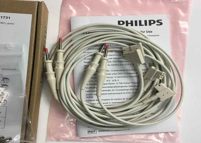PHLIP อุปกรณ์สํารอง ECG, AMMI IEC 12 Lead อุปกรณ์สํารอง ECG ขาขา 1.4M 989803151731