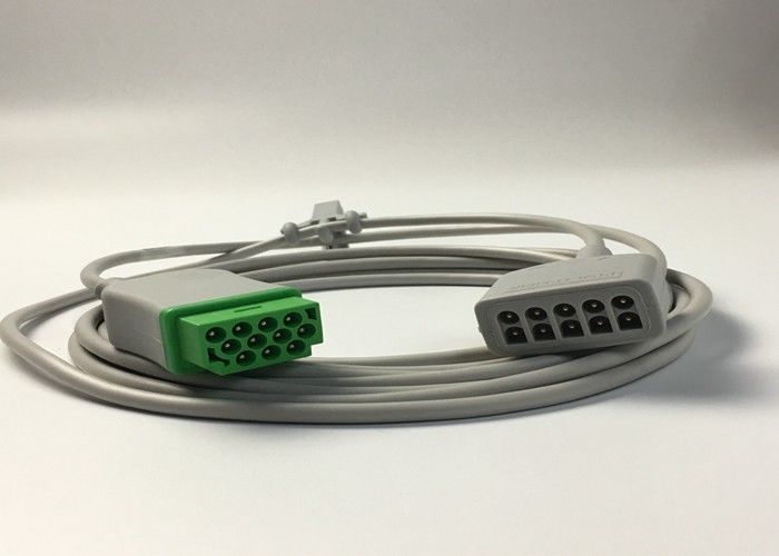 GE ผู้ใหญ่ Multi Link ECG สายไฟนํา 3 สายไฟ 5 สายไฟ 3.6M 12ft 2017003-001