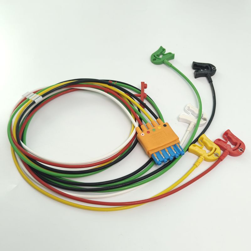 989803125871 อุปกรณ์การแพทย์ที่ใช้ได้ PHILIP มอนิเตอร์ผู้ป่วย CBL 5 แอล์ดเซ็ท Grabber IEC OR REF M1974A