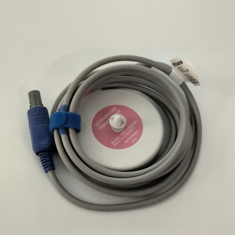การตรวจสอบยาง US Transducer สําหรับ F2/F3/F6 อัตราการเต้นของหัวใจของลูกทารก US Probe Dual Slot 4 Pin MS3-109301 (D)