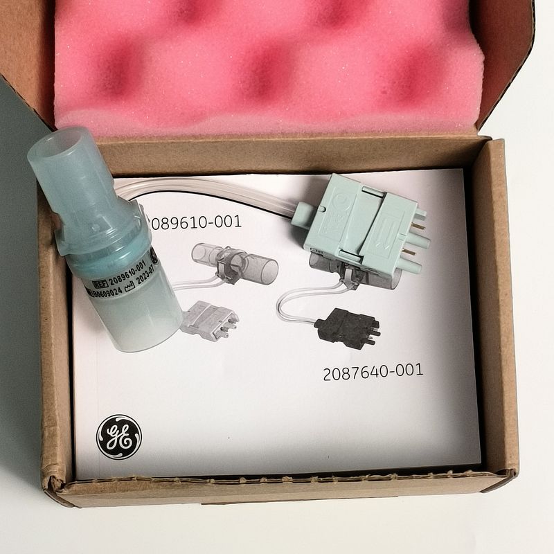 GE Original Datex-Ohmeda Flow Sensor LEGACY VAR ORF BCG SERVICE REF: 2089610-001-S การใช้งานของเครื่องประกอบไฟฟ้า