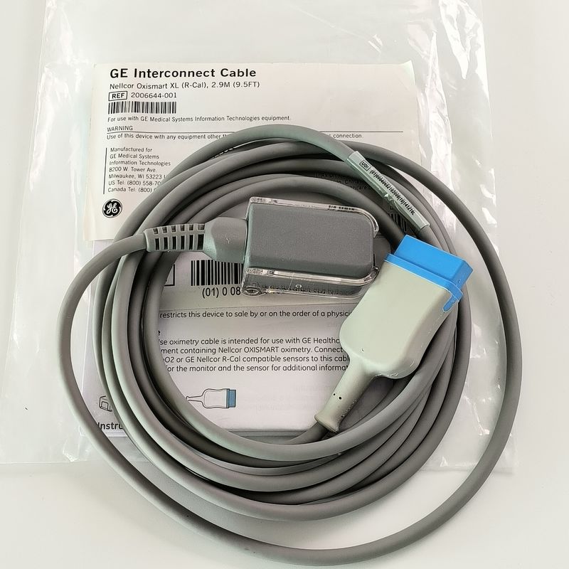 GE สายเชื่อมต่อเดิม Oxismare XL ((R-Cal) 2.9M ((9.5FT) REF:2006644-001