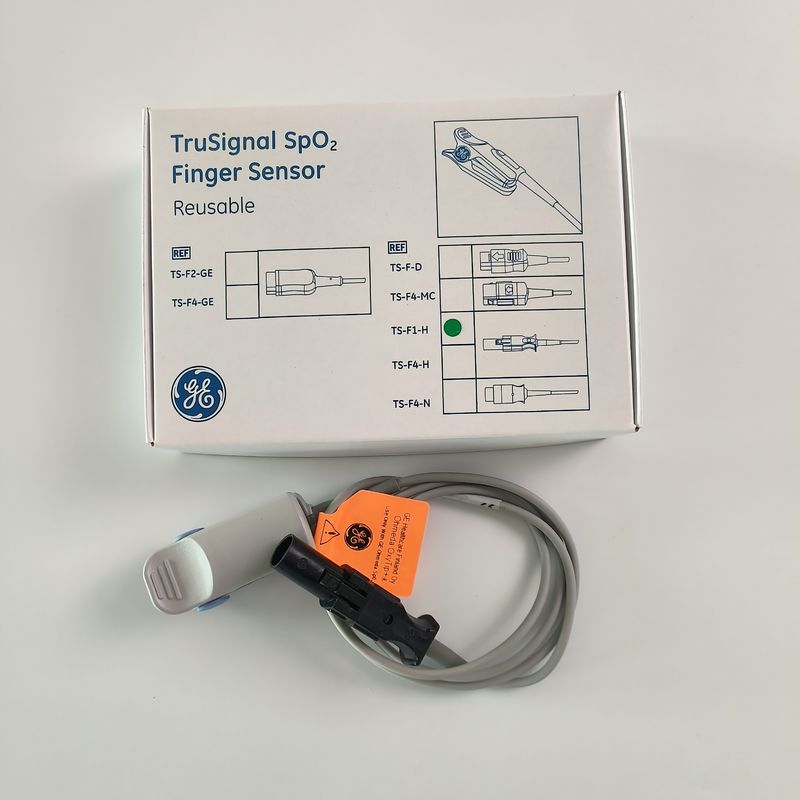 GE Original Datex-Ohmeda TruSignal SpO2 เซ็นเซอร์นิ้วมือ สามารถนําไปใช้ใหม่ได้ REF: TS-F1-H
