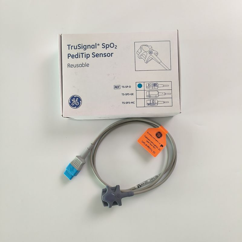 GE Original Datex-Ohmeda TruSignal SpO2 PediTip Sensor สามารถใช้งานได้ใหม่ได้ REF: TS-SP-D