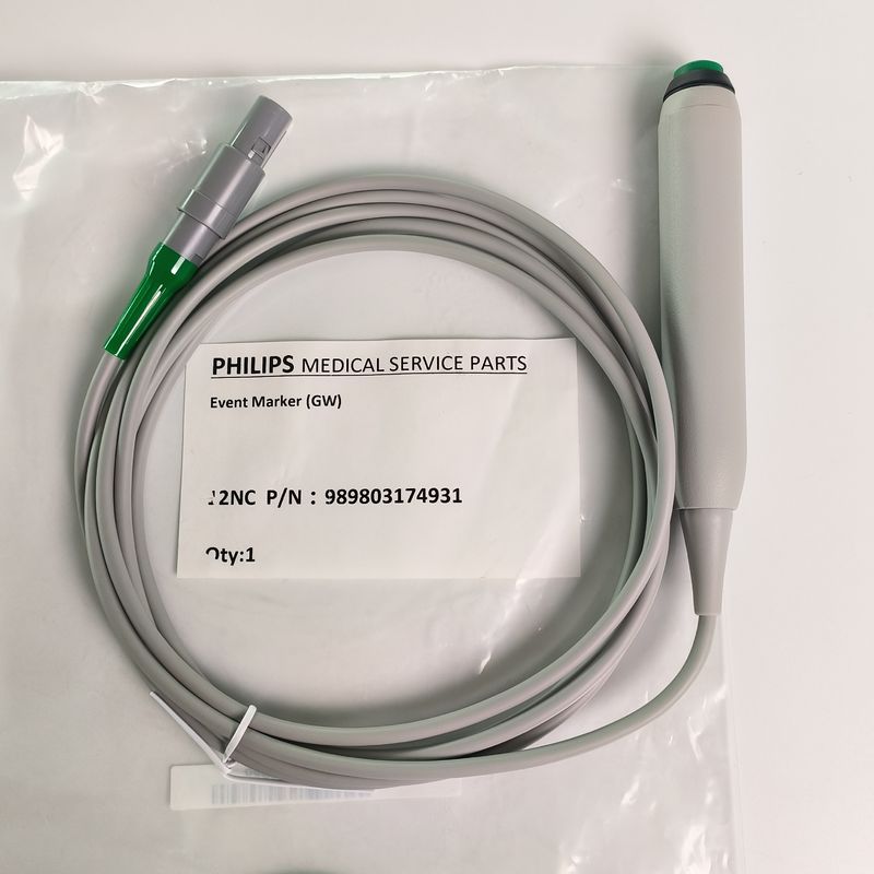 PHILIP Original GOLDWAY MEDICAL SERVICE PARTS 6pin Event Marker ((GW) P/N: 989803174931 สถานที่ที่ตั้ง: