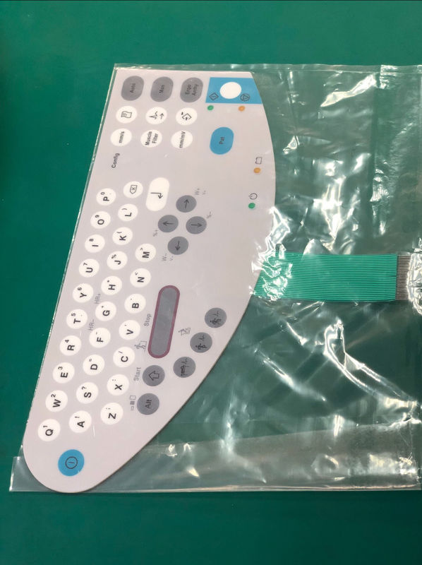 GE เครื่องซ่อมเครื่อง ECG MAC1200 MAC1200ST คีย์เพรสบอร์ด คีย์เพด คีย์เพด แพเนล คีย์เพด สวิตช์เปลือก