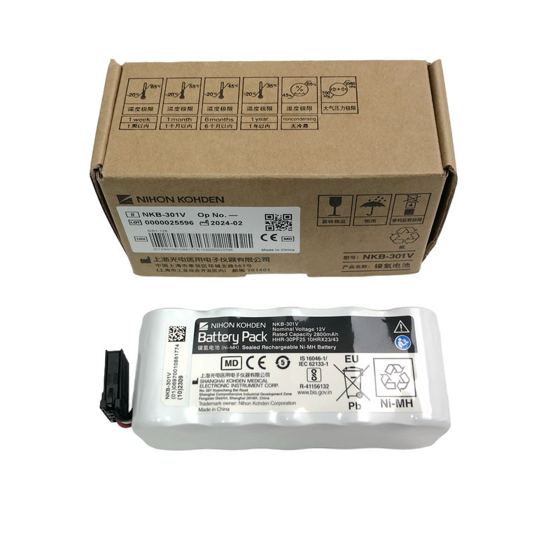 NIHONKOHDEN NKB-301V แบตเตอรี่ Ni-MH ที่ติดปริมณฑล สามารถรีชาร์จได้